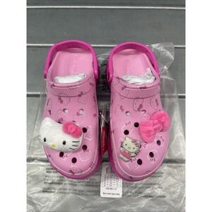 Crocs x Hello Kitty Bae Clog Womens 9 Platform Slip On‎ Sandal